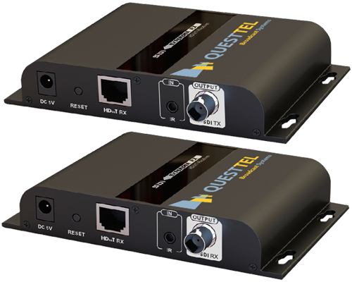 1 Channel 3G/HD/SD-SDI over IP Extender with IR