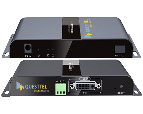 1 Channel DVI Over Fiber Transmitter and Receiver Kit
