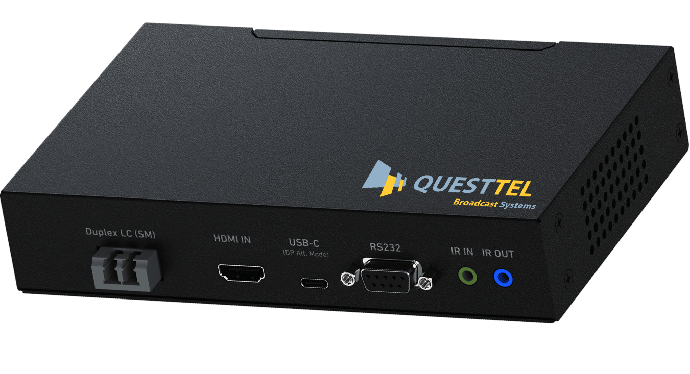 8K60 HDMI Over Fiber Transmitter and Receiver Kit with USB 3.1 KVM